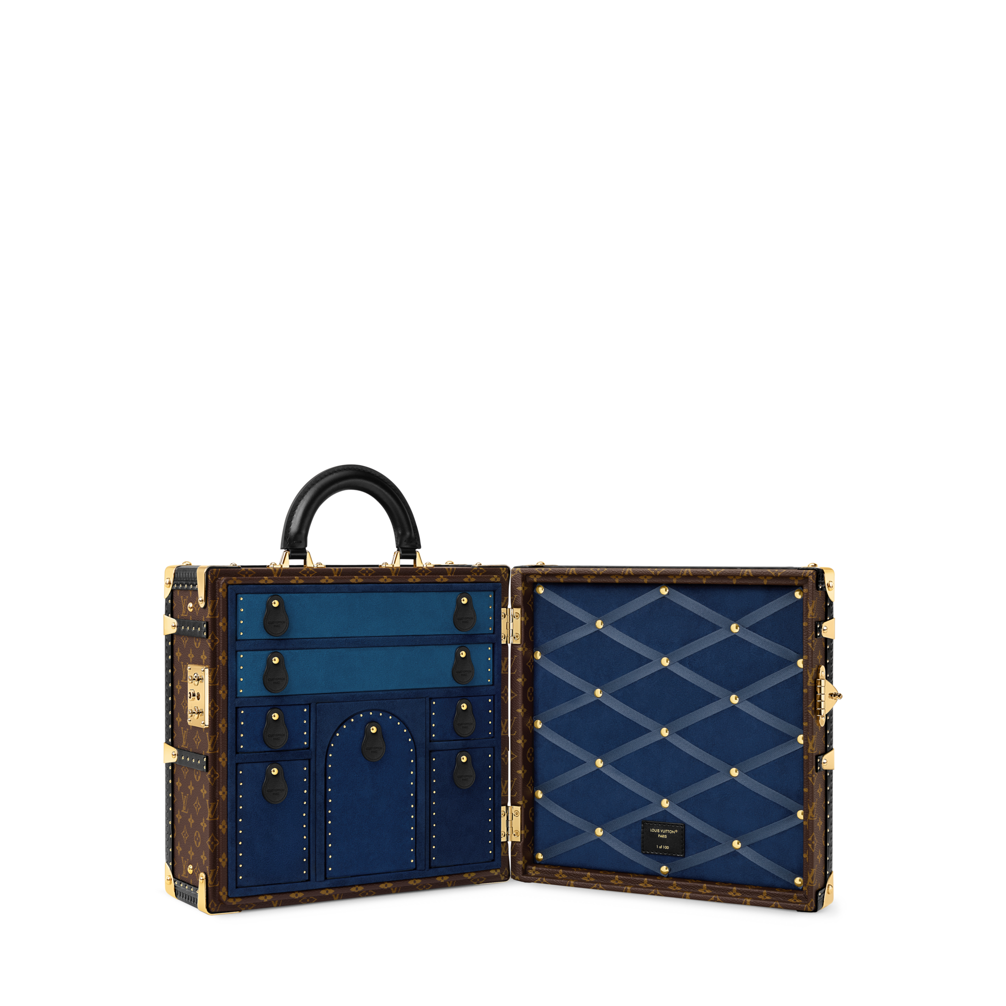 LOUIS VUITTON トランプ オリジナルボックス入り　ブルー louis-vuitton-triumphal-arch--
